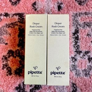 NIB Pipette Diaper Rash Cream - 2 3oz tubes